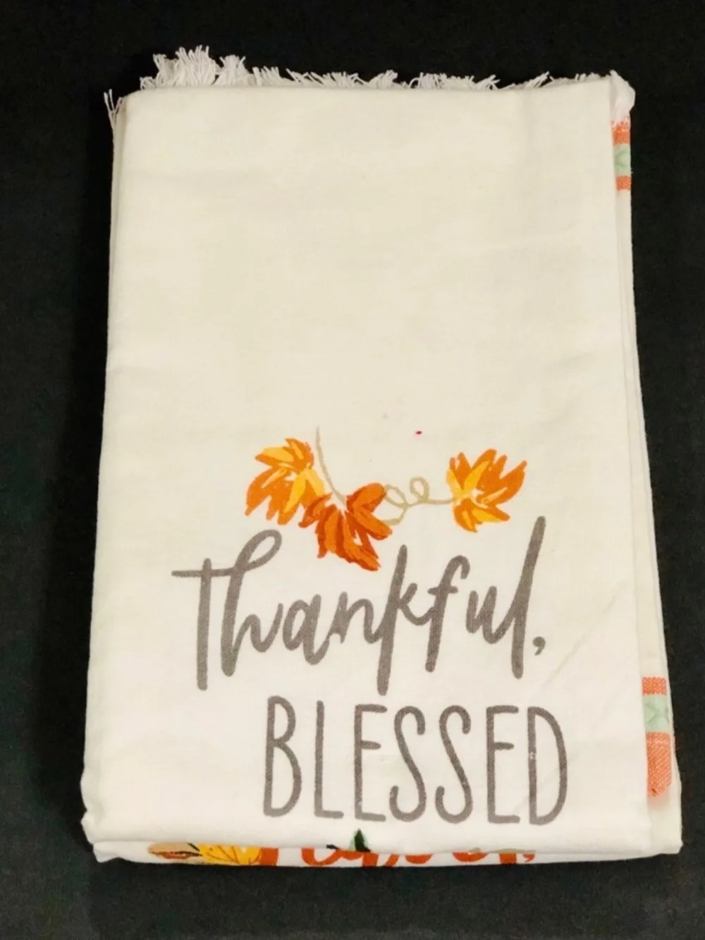 NEW Decorative Fall Autumn Thanksgiving Kitchen Towels.